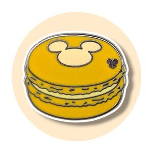 Yellow Mickey Macaron Retro Disney Pin